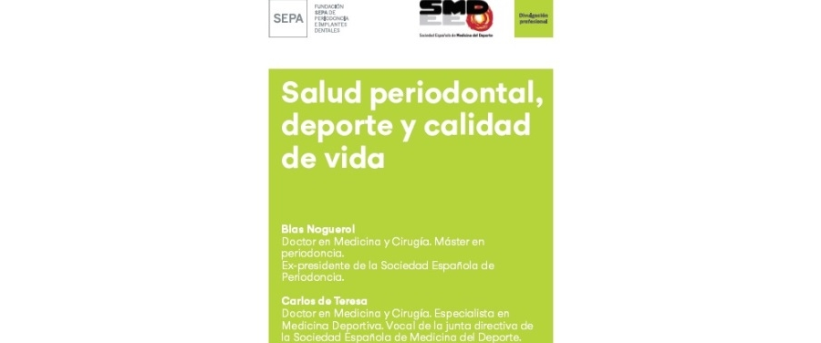Informe salud periodontal deporte